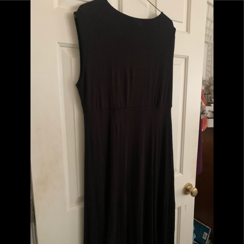 * George SZ Large Black Maxi Dress *